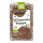 Lentil cokelat BIO 400 g NAURA